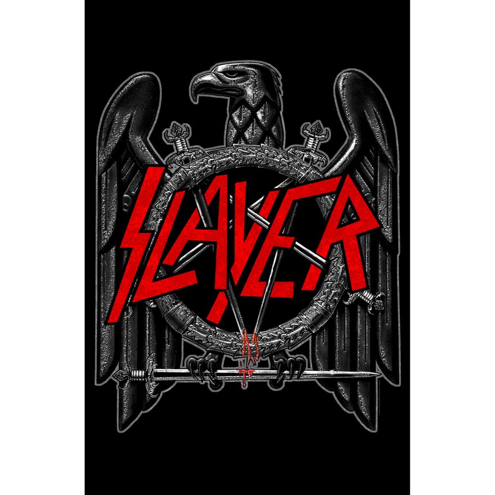 SLAYER Black Eagle Wall Flag