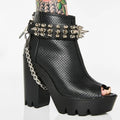 Psychosis Leather Bootstraps