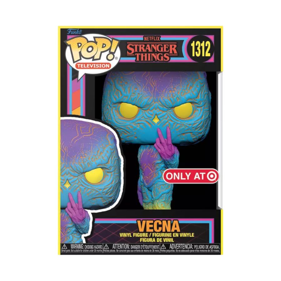 Stranger Things - Vecna US Exclusive Blacklight Pop!