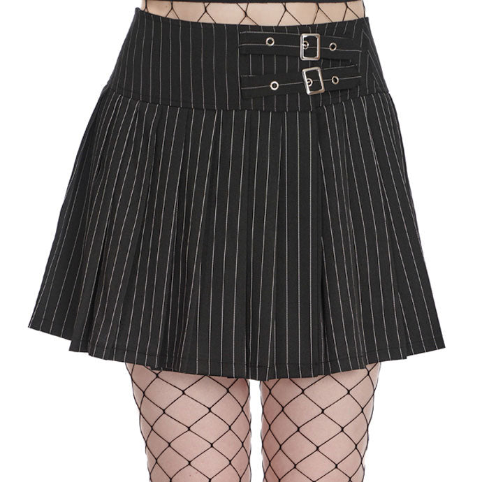 Core Pinstripe Skater Skirt