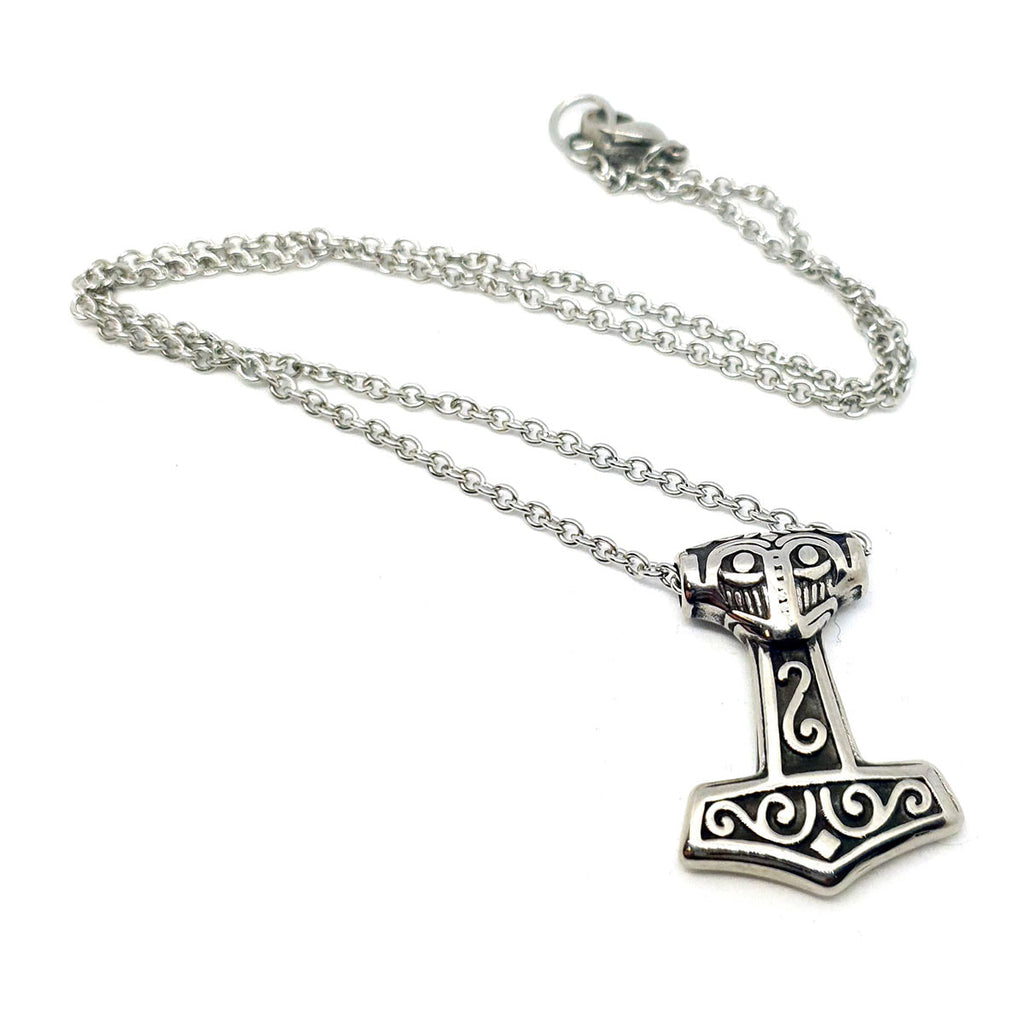 Mjölnir Two In Two Chainmaille Weave Necklace