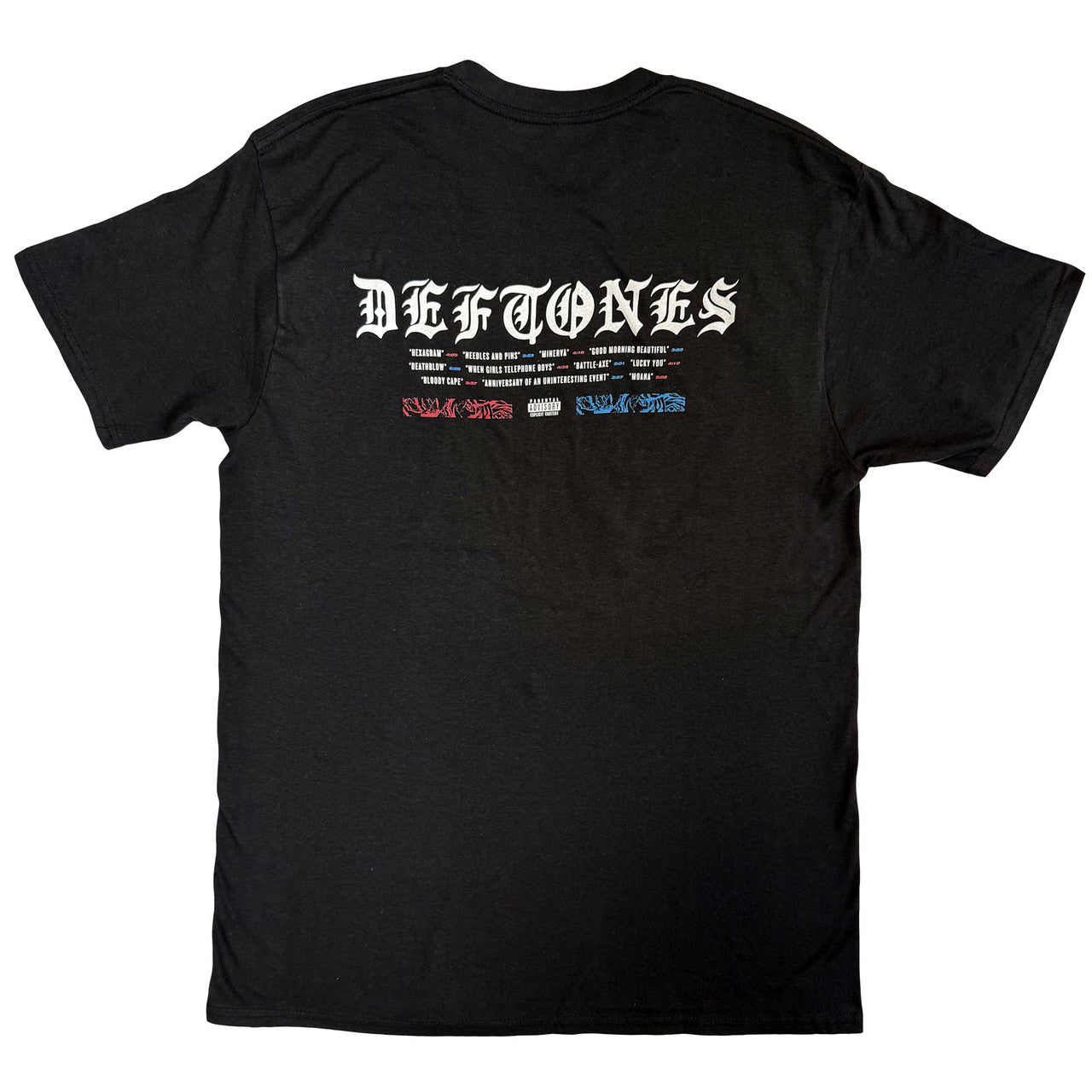 DEFTONES Static Skull Tee (Backprint)