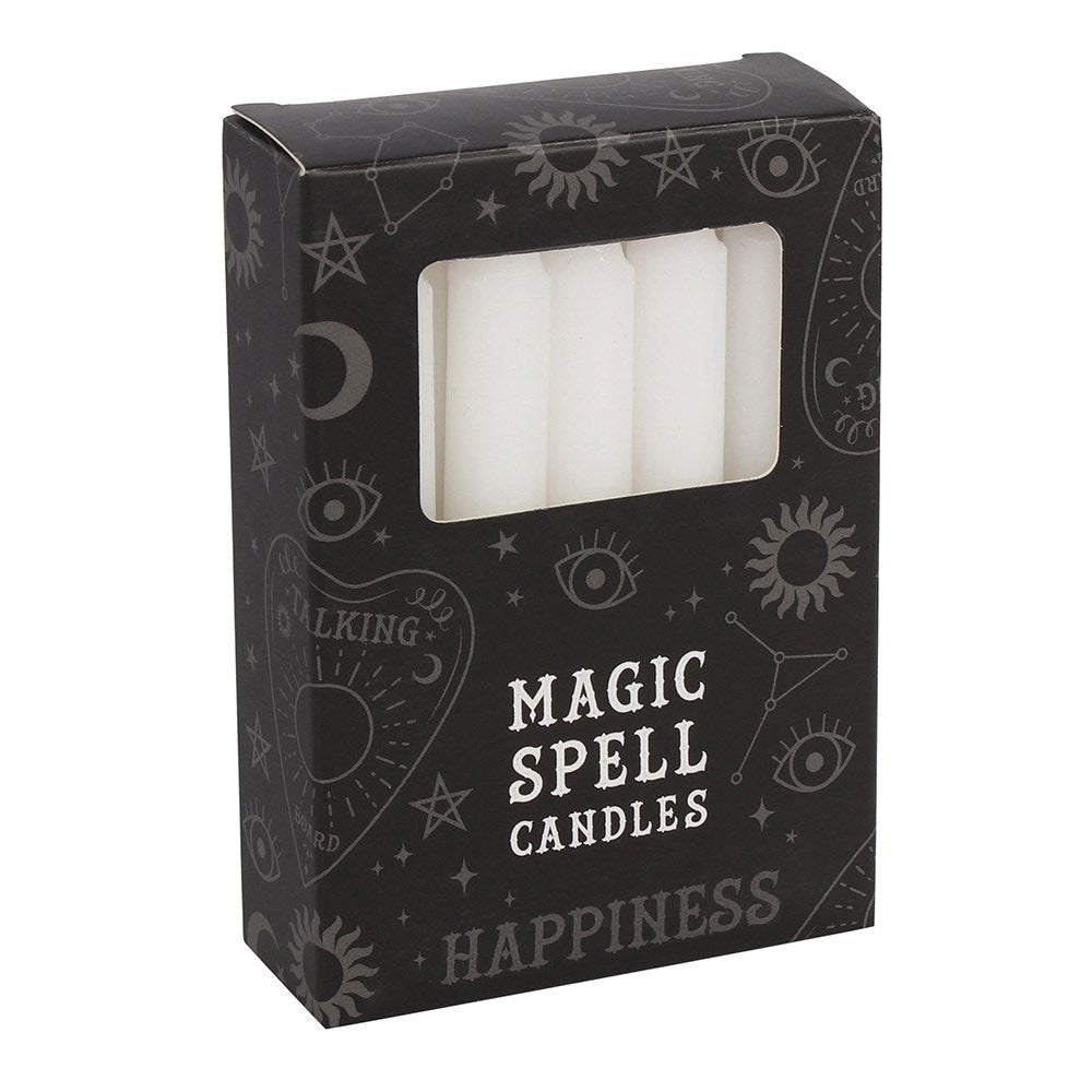 Spell Ritual Mini Candles White 12pk
