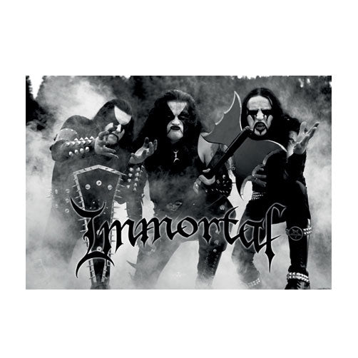 IMMORTAL Band Wall Flag