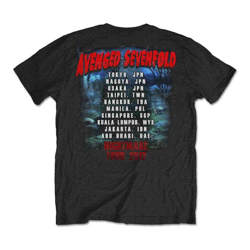 AVENGED SEVENFOLD (A7x) Buried Alive Tour Tee