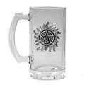 SUPERNATURAL Anti-Possession Stein Glass