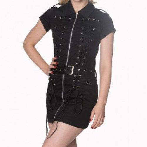 Mod Corset Lacing Classic Dress