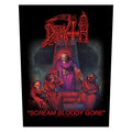 DEATH Scream Bloody Gore Back Patch