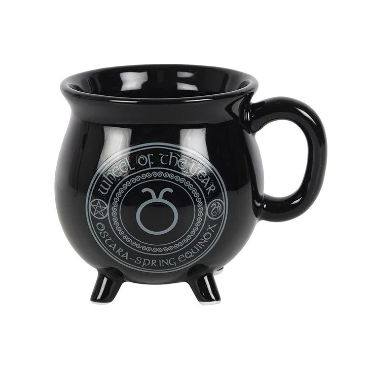 Ostara Cauldron Heat Changing Mug