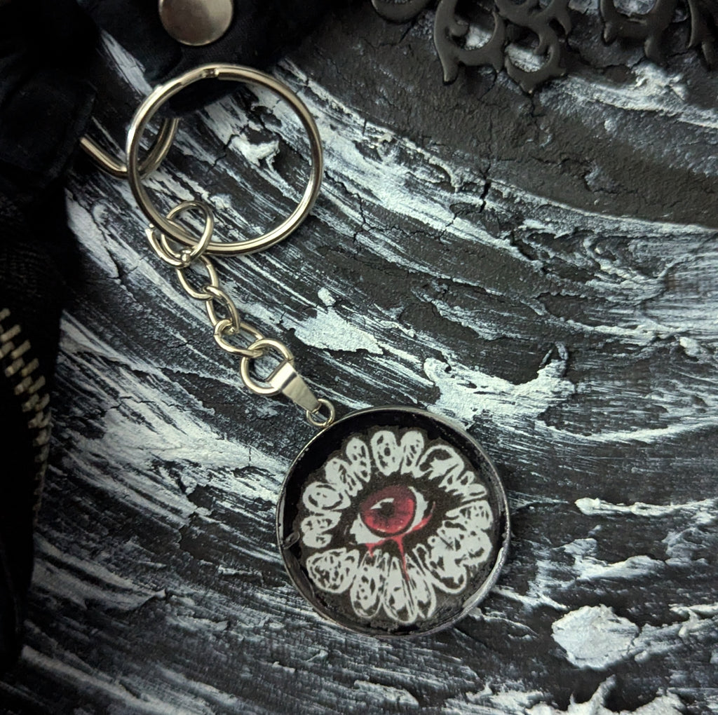 All Seeing Eye Keyring