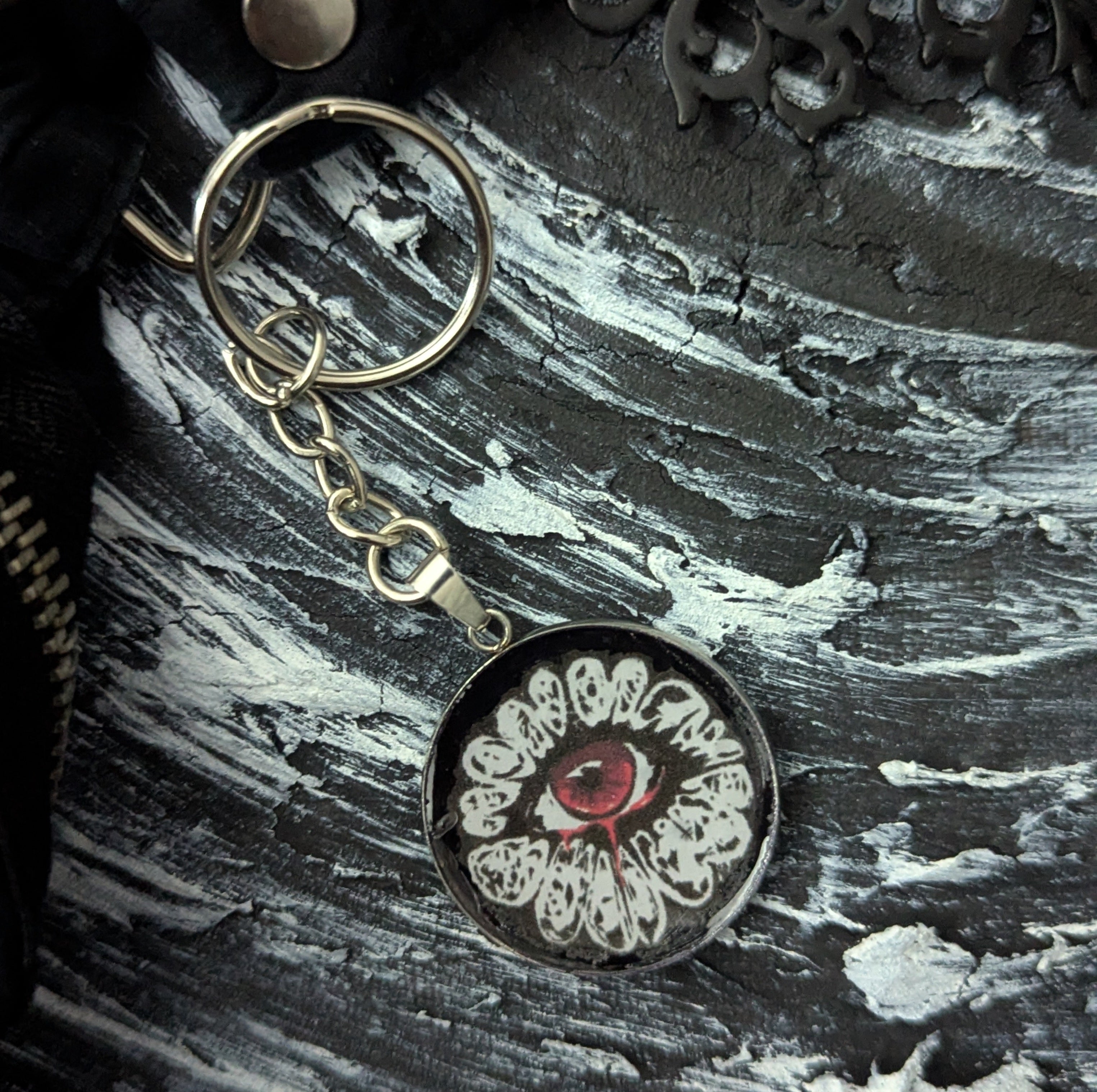 All Seeing Eye Keyring