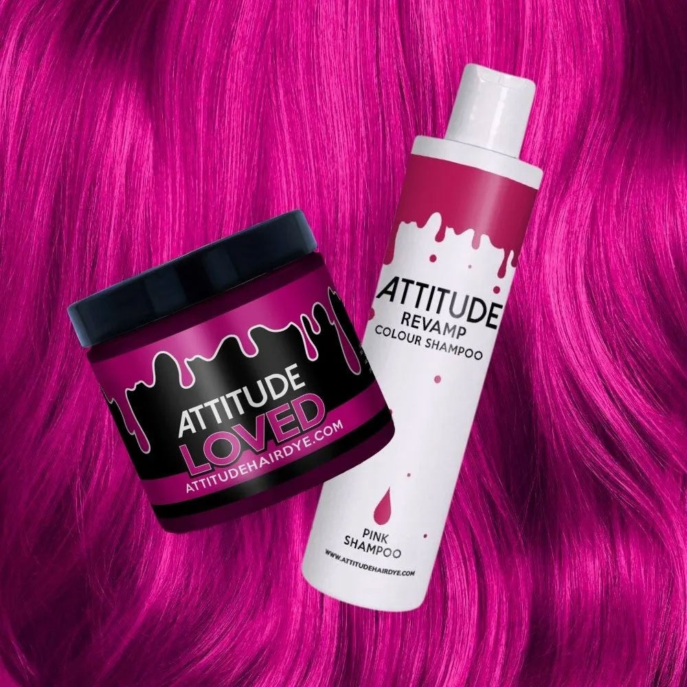 Loved Pink Attitude Hair Dye