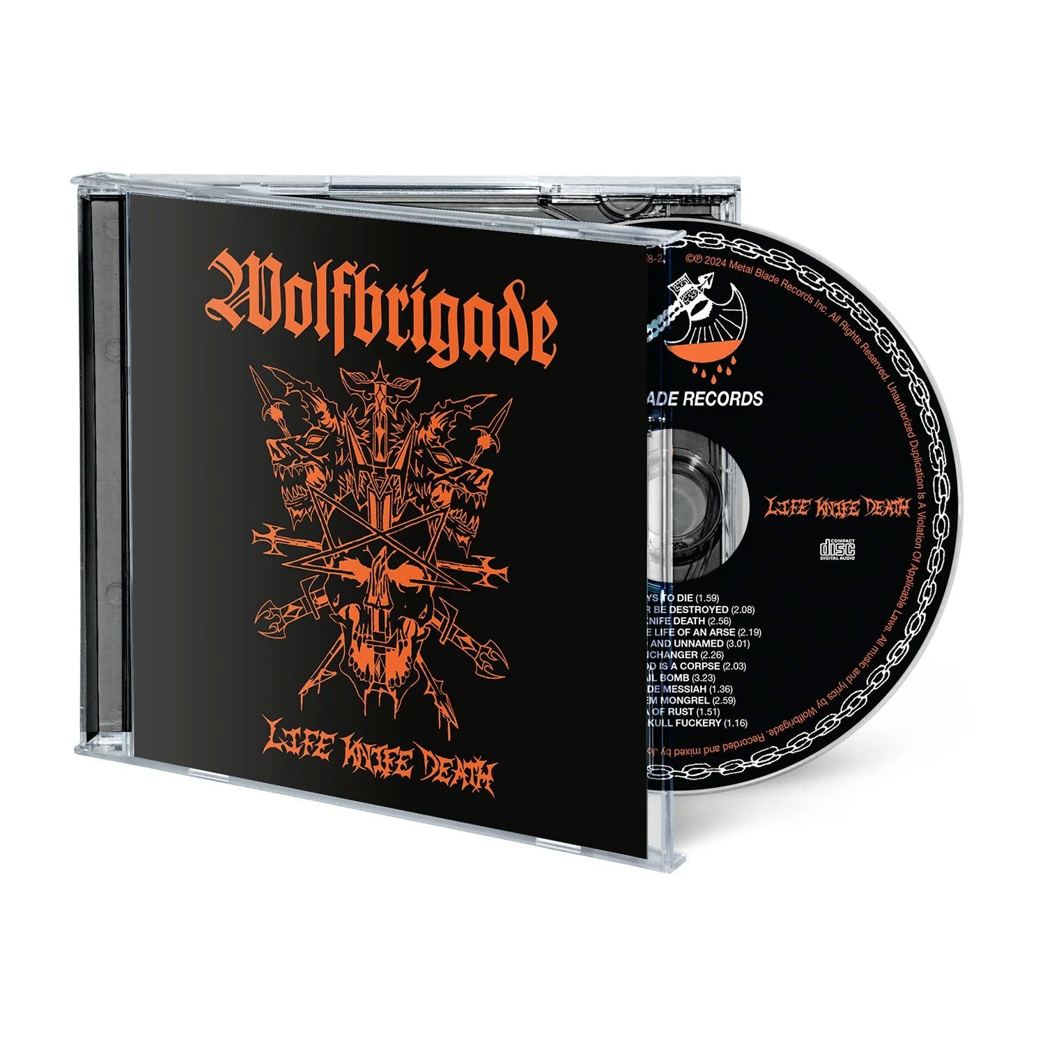 WOLFBRIGADE: Life Knife Death CD