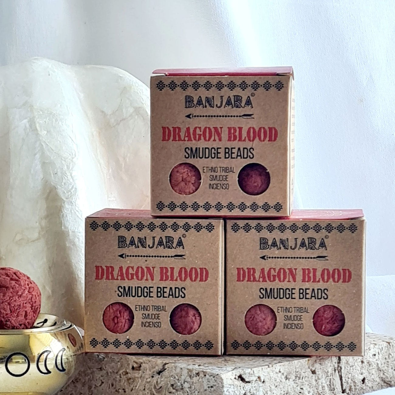 Dragon Blood Smudge Beads