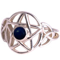 Black Onyx Sinner Silver Ring