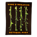 TYPE O NEGATIVE October Rust Back Patch