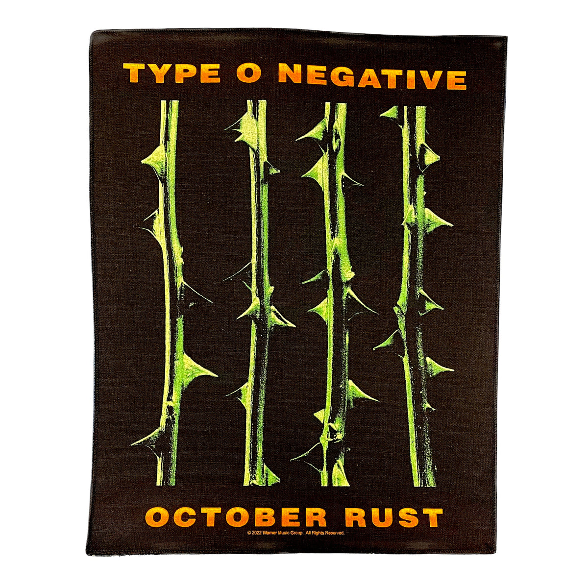 TYPE O NEGATIVE October Rust Back Patch