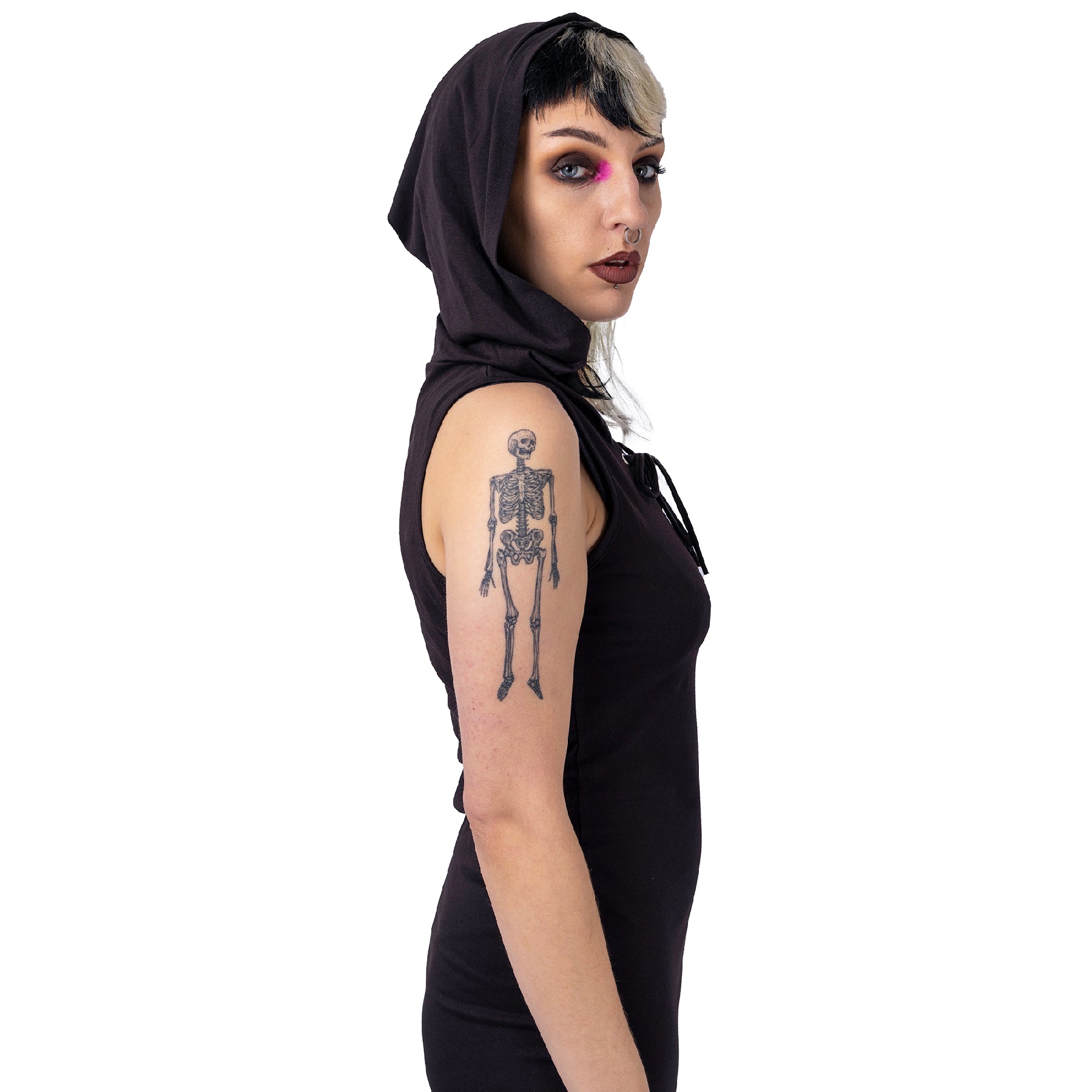Cynthia Hooded Maxi Dress