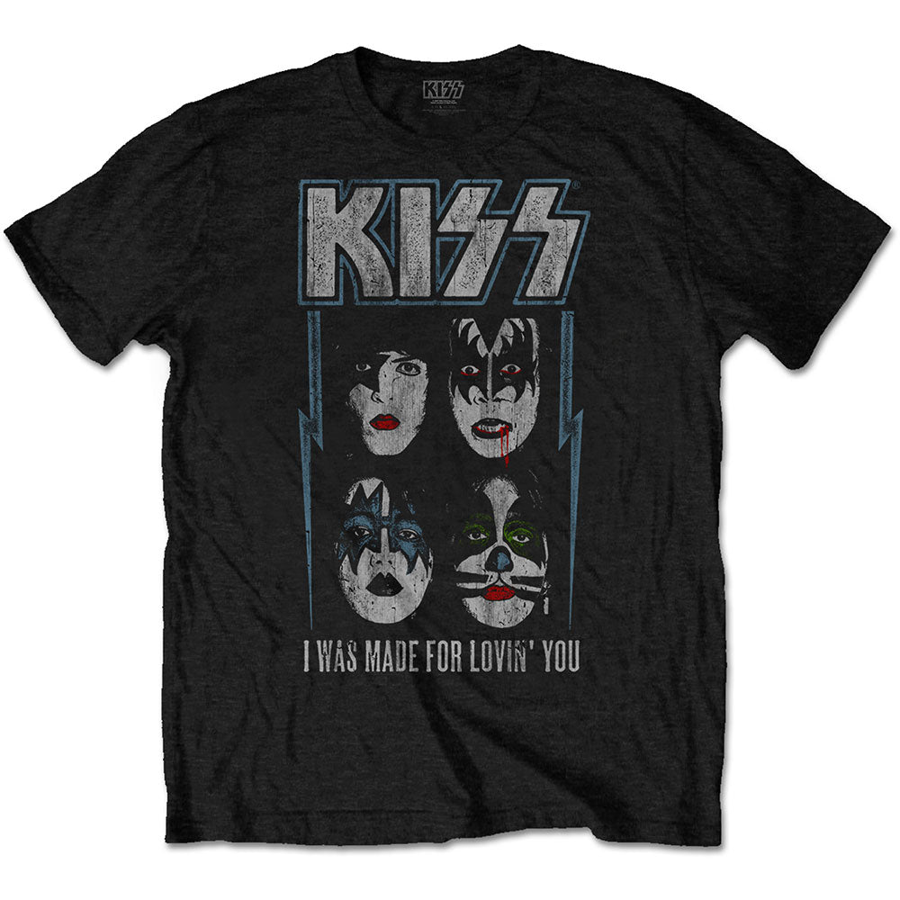 KISS I Was Made For Lovin' You Tee