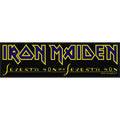 IRON MAIDEN Seventh Son Of A Seventh Son Strip Patch