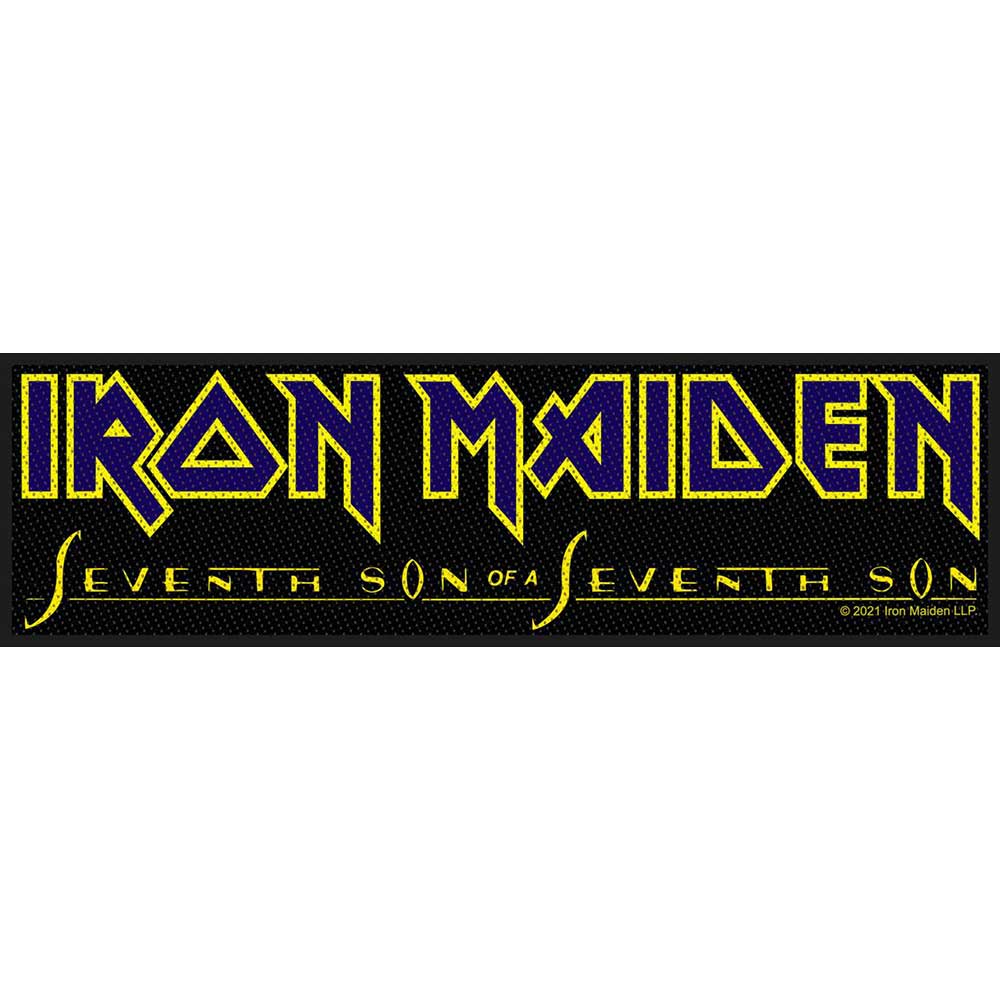 IRON MAIDEN Seventh Son Of A Seventh Son Strip Patch