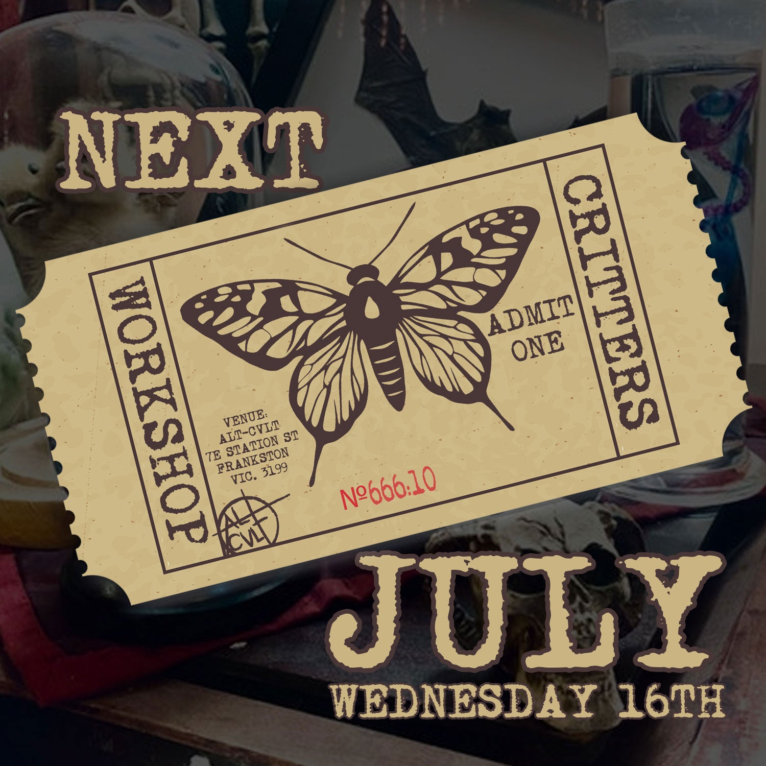 0000 template Event Ticket - Specimen Workshop