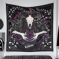 Leshy Goat Skull Wall Flag Tapestry