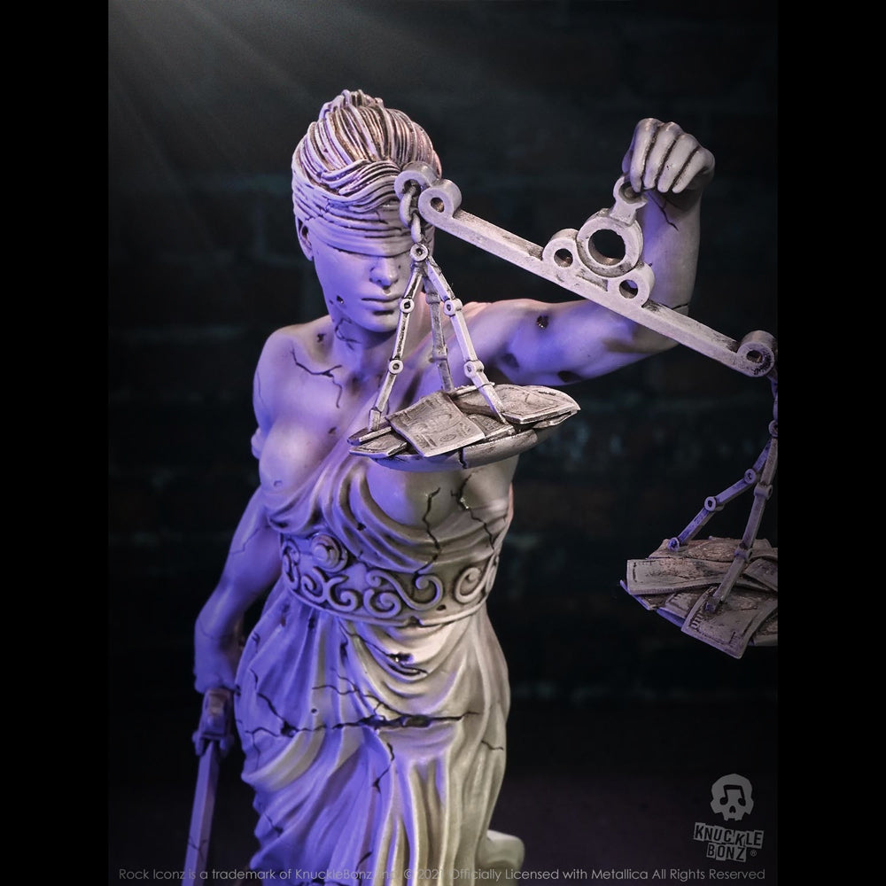 METALLICA - Lady Justice Rock Iconz Statue