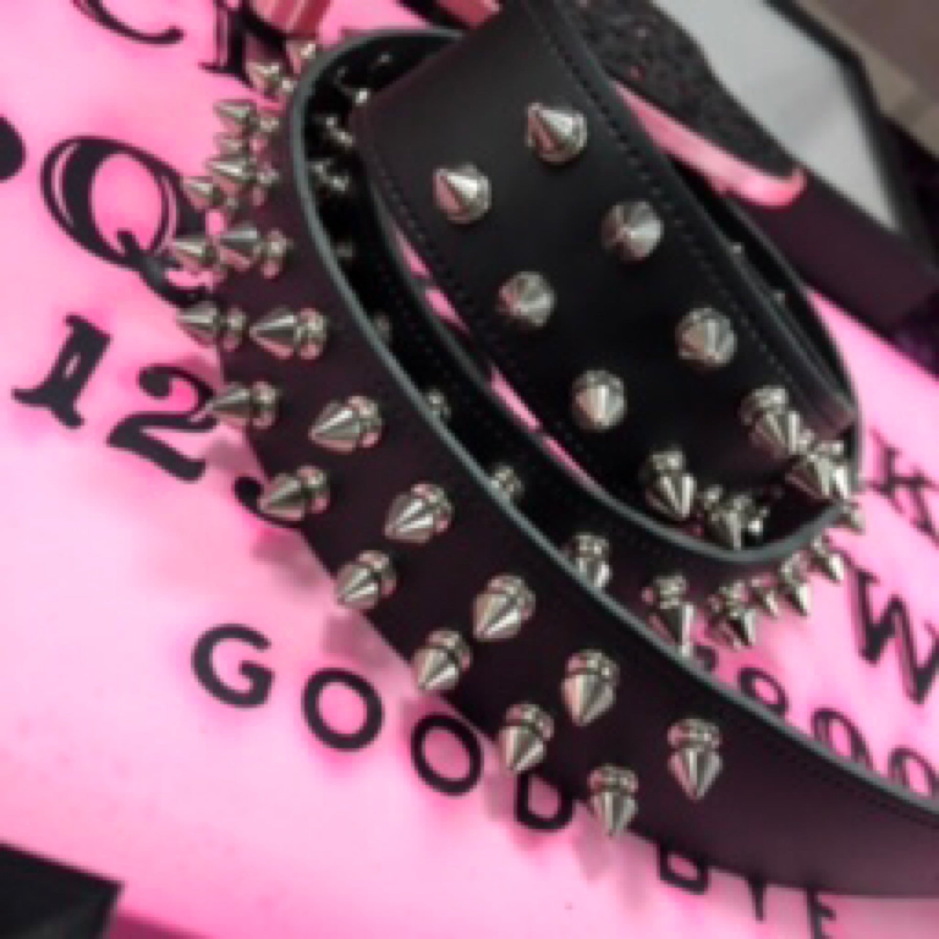 Destruction Tree Spike Studded Premium Leather Belt