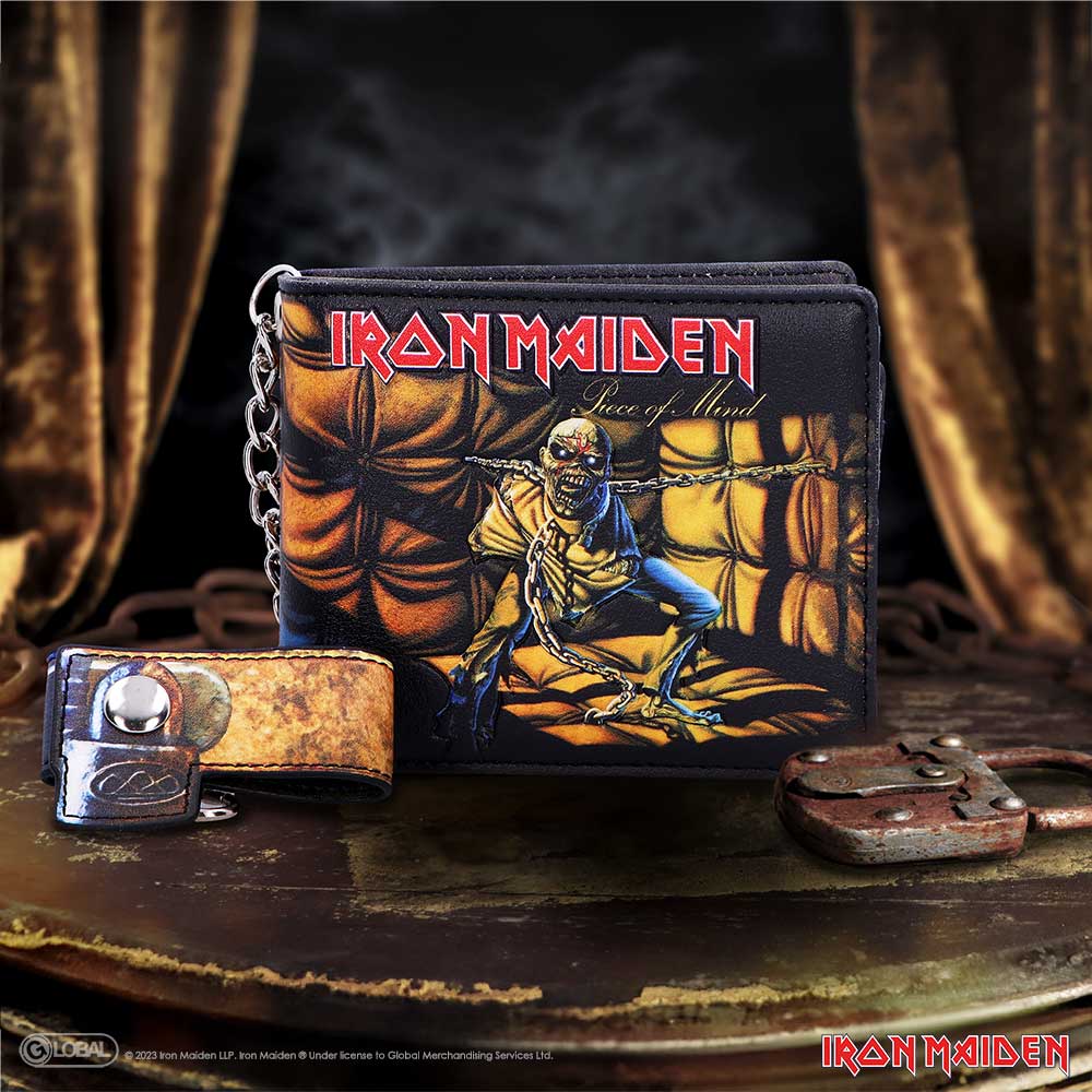 Iron Maiden Piece of Mind Embossed Wallet