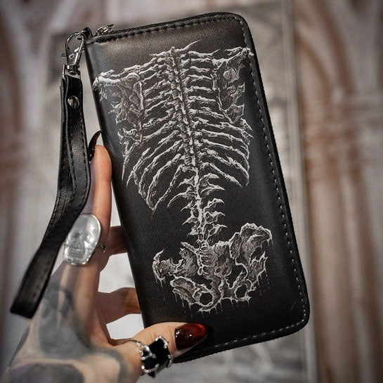 Dead Inside Skeleton Wallet