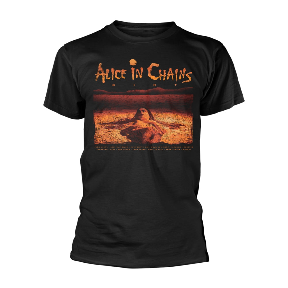 ALICE IN CHAINS Dirt Album Cover Tracklist Tee