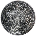 Ritual Filigree Pentagram Incense Holder