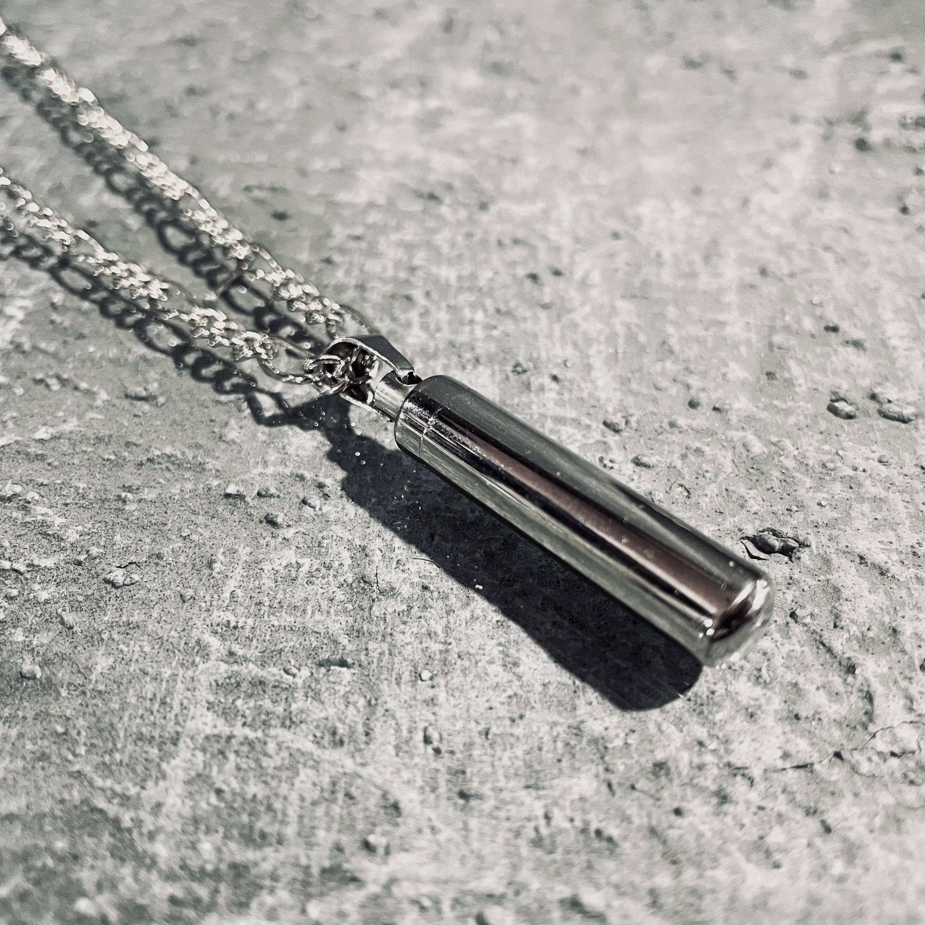 Repose Cremation Vial Necklace