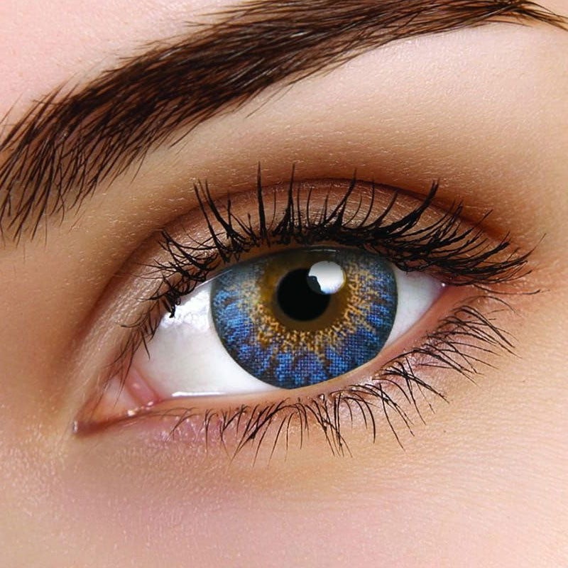 Blue TruBlends Contact Lenses