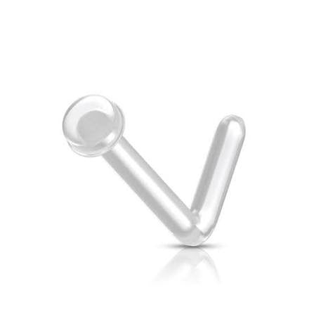Piercing Retainer - L-Shape Nose Stud