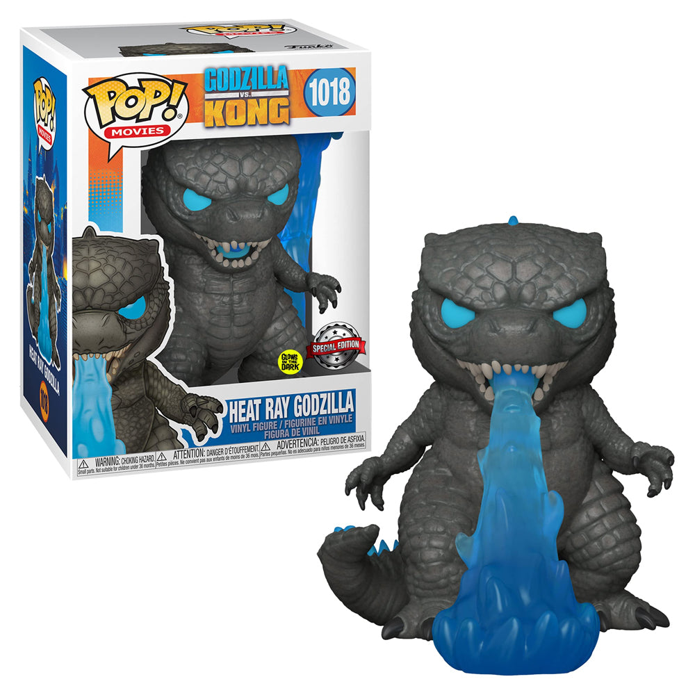 Godzilla Vs Kong Heat Ray Pop! Glow in the Dark