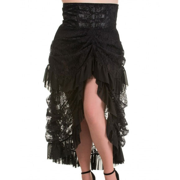 Victoria's Lace Bustle Skirt