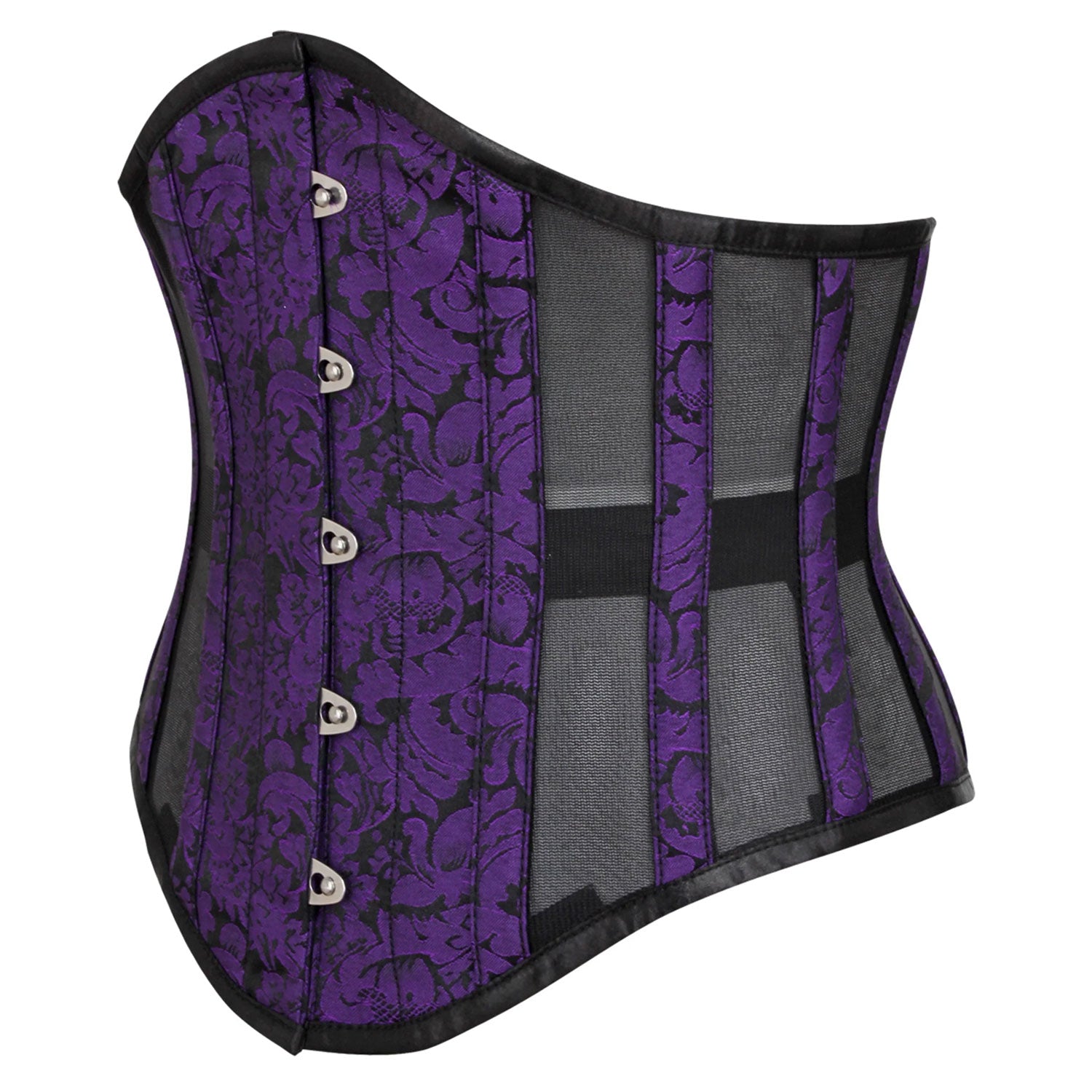 Violet Visions Underbust Mesh Corset