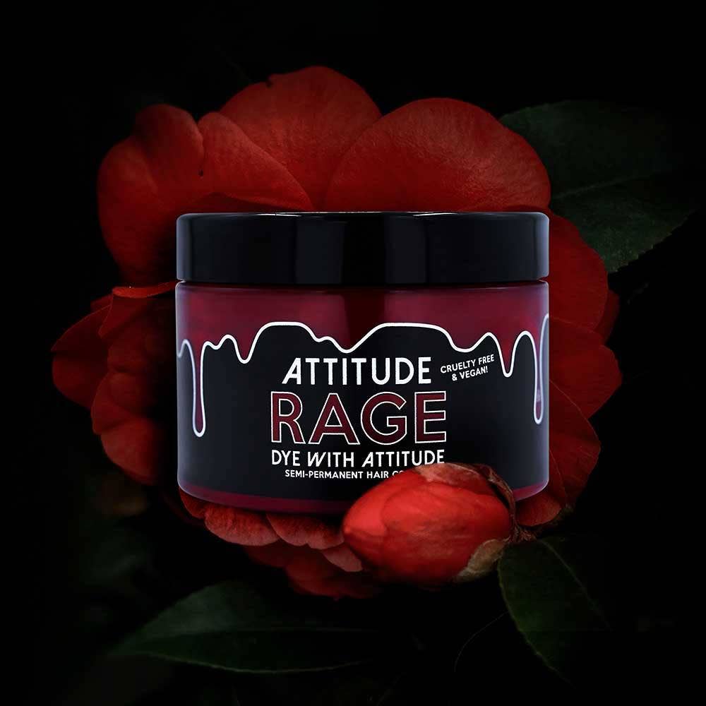 Rage Red Attitude Hair Dye