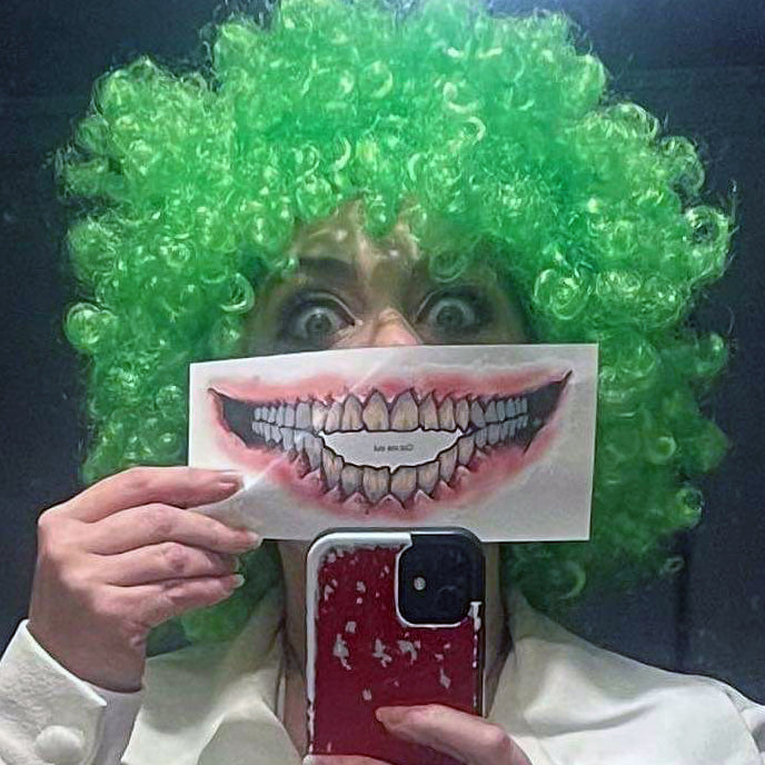 Big Mouth Kit - Evil Grin Faux Tattoo