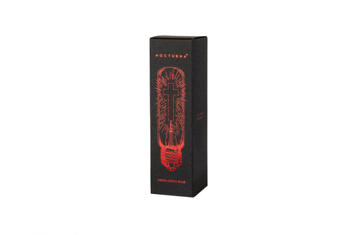 Industrialized Red Crucifix Neon Light Bulbs