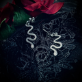 Gorgons Serpents Earrings