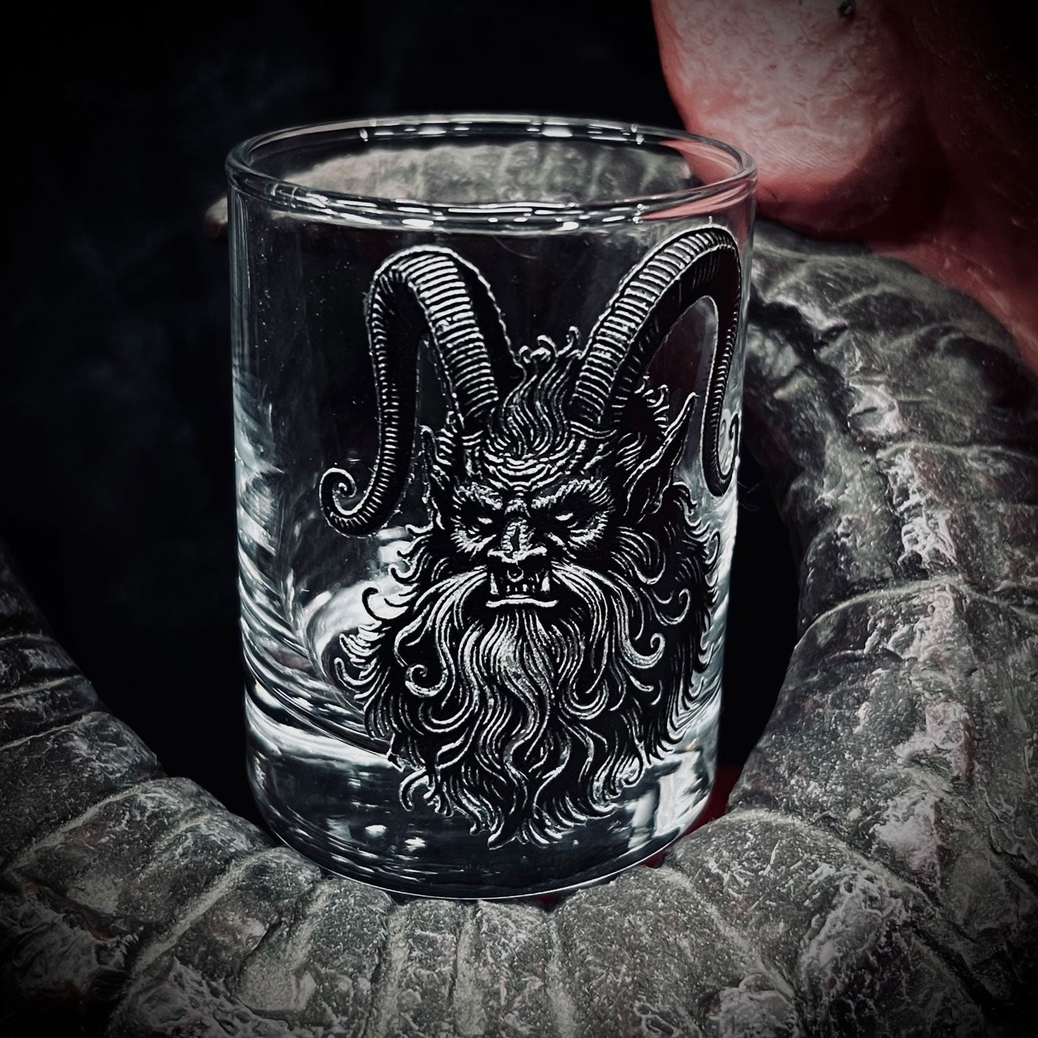 Krampus Shot Glass
