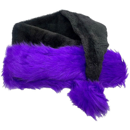 Santa Claws Purple Hat