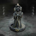 Triple Moon Goddess Back flow Incense Burner