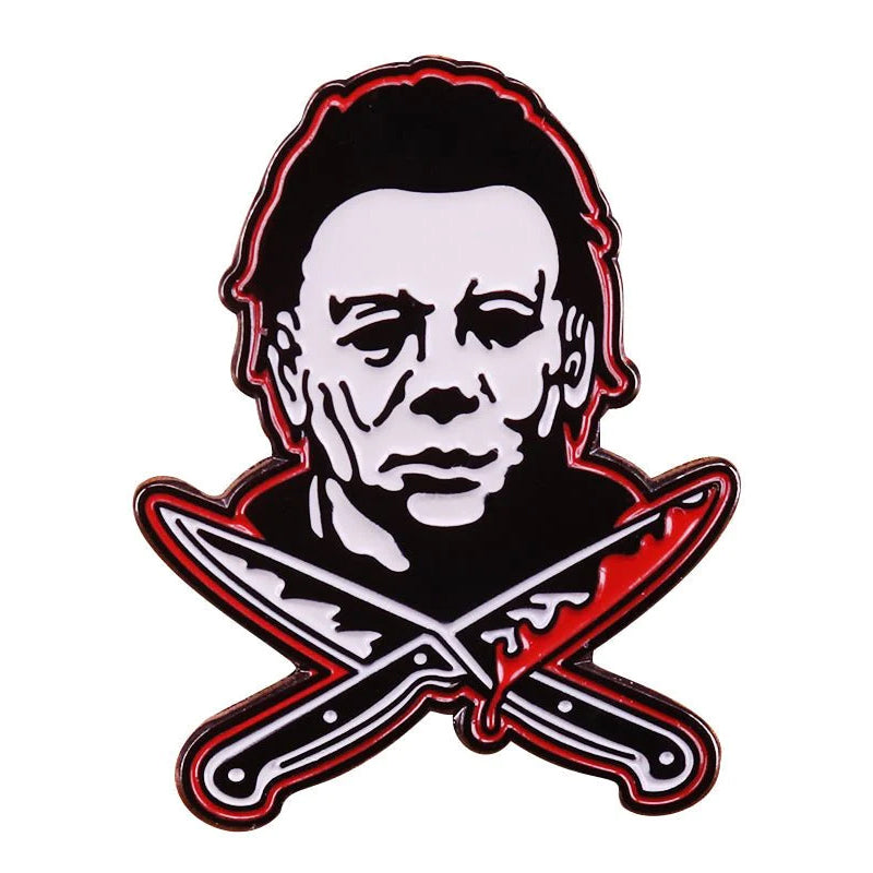 Halloween Michael Myers Enamel Pin