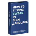 How To Swear In Sign Language Cards