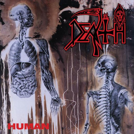 DEATH: Human Vinyl LP (Foil Jacket, White, Blue, Gold Merge with Splatter)