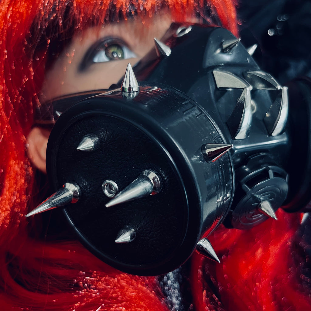 Cerci Asteroid Cybergoth Gas Mask